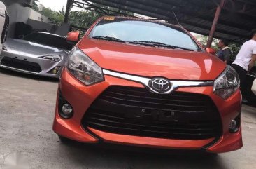 2017 Toyota Wigo 1.0G Automatic Orange New Look