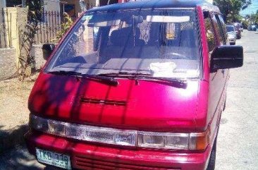 Nissan Vanette 1993 Manual Red For Sale 