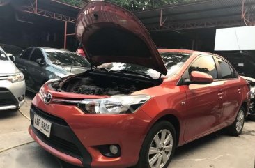 2015 Toyota Vios 1.3E Automatic Orange