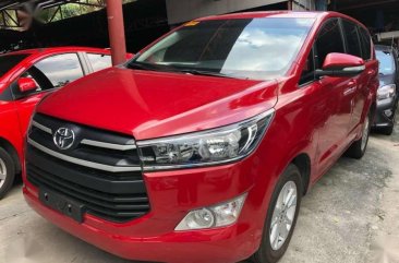 2017 Toyota Innova 2.8 E Red Manual Transmission