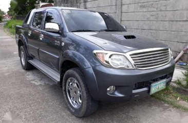 2007 Toyota Hilux G Gray Pickup For Sale 