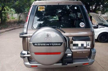 Mitsubishi Adventure 2014 Brown For Sale 