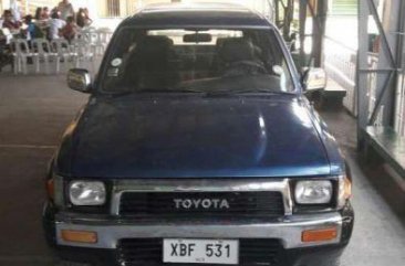 Fresh Toyota Hilux 1997 Blue SUV For Sale 