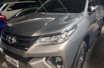 2017 Toyota Fortuner 2.4 V Automatic Silver Ed