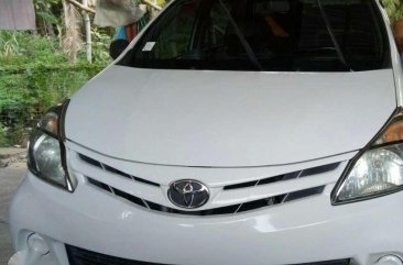 Toyota Avanza J 2012 SUV White For Sale 