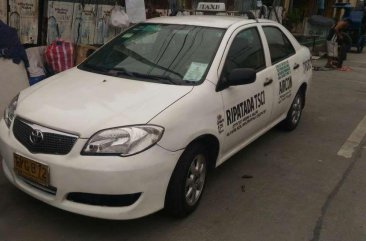 Toyota Vios 2006 Taxi White Sedan For Sale 