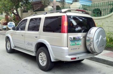 2005mdl Ford Everest XLT 4x4 manual