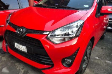 2017 Toyota Wigo 1.0 G Vvti Automatic Red mica