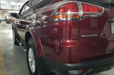 Mitsubishi Montero 2009 Red SUV For Sale 