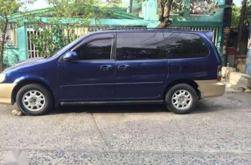 Kia Carnival 2000 Blue Van Best Offer For Sale 