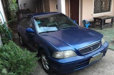Honda City 1999 Manual Blue Sedan For Sale 