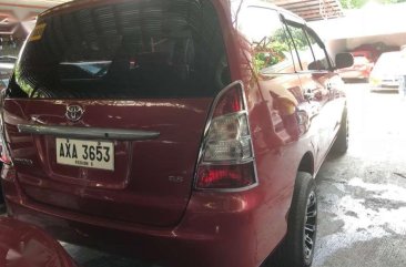 2015 Toyota Innova 25 J Red Manual Transmission