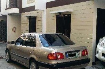 2001 Toyota Corolla Euro1 Beige For Sale 