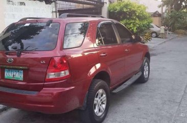 2006 Kia Sorento Diesel Red SUV For Sale 