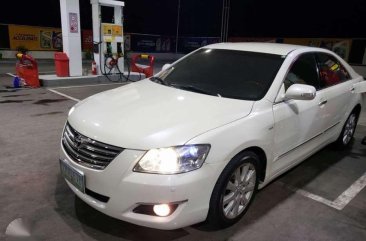 2007 Toyota Camry 3.5Q V6 Top of the line Pearl white automatic