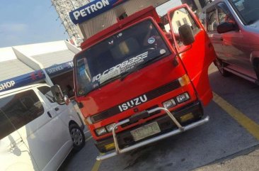 Isuzu Elf FB Type Red Very Fresh For Sale 