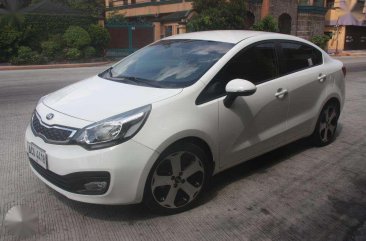 KIa Rio Push Start AT 2013 White For Sale 