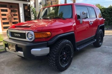 2016 Toyota Fj Cruiser Red SUV For Sale 