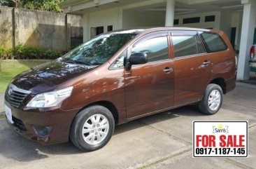 2014 TOYOTA Innova MT Brown For Sale 