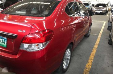 2014 Mitsubishi Mirage GLS G4 Red For Sale 