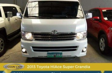 2013 Toyota Hiace Super Grandia For Sale 