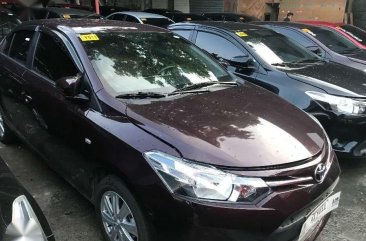 2017 Toyota Vios 1.3E Automatic Blackish Red GAS