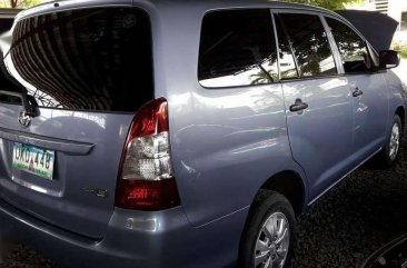 Toyota Innova 2013 E Manual Dsl Blue For Sale 