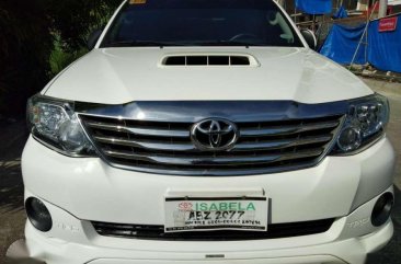 2015 Toyota Fortuner 4x2 G manual WHITE trd