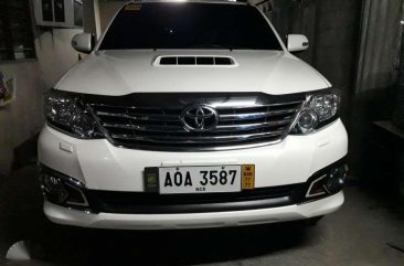 Toyota Fortuner 2015 V 4x4 FOR SALE 