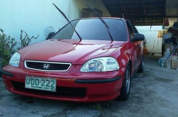 Honda Civic LXI 1996 Manual Red Sedan For Sale 