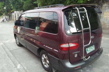 Hyundai Starex SVX Manual 1999 Red For Sale 