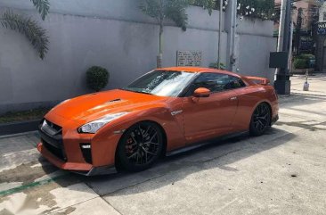 Nissan GT-R Premium 2017 Orange For Sale 