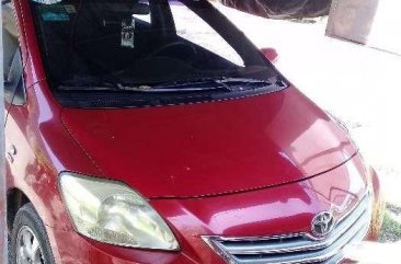 Toyota Vios 1.3 E 2010 Red Sedan For Sale 