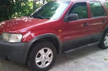 Ford Escape 2004 XLT Automatic Red For Sale 