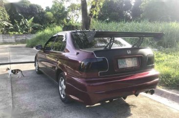 Honda Civic Matic 1996 Red Sedan For Sale 