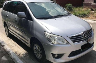 Toyota Innova G 2012 Dsl AT Silver For Sale 