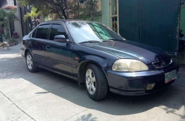 Honda Civic Vtec Vti 1998 Blue Sedan For Sale 