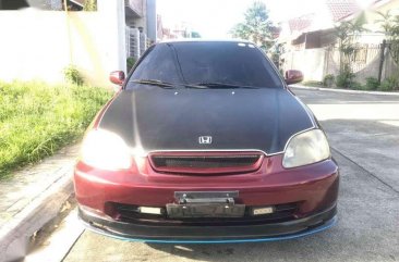 Honda Civic Matic 1996 Red Sedan For Sale 