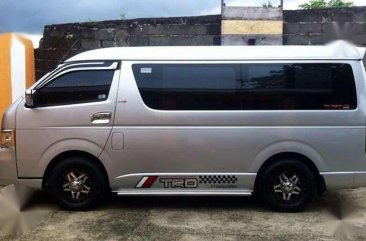 2010 Toyota Hiace Manual Silver For Sale 