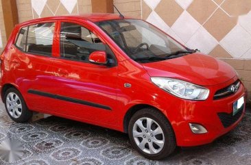 2013 Hyundai i10 Gls Automatic Red For Sale 