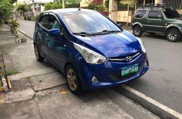 2012 Hyundai Eon Gls Blue Hatchback For Sale 