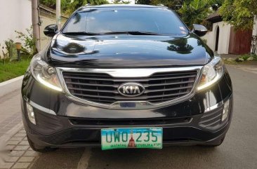 2013 Kia Sportage 4x2 Gas Black For Sale 