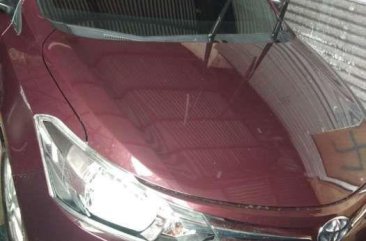 2018 Toyota Vios 1.3E automatic blackish red