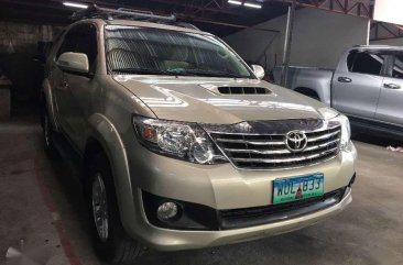 2014 TOYOTA Fortuner 2.5G 4x2 manual