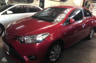 2016 Toyota Vios 1.3E Automatic Red Limited Stock