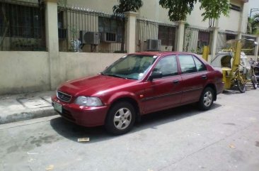 Honda City Exi 1998 Red Sedan For Sale 