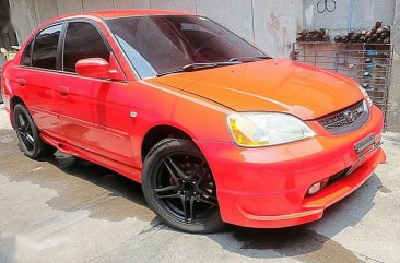 Honda Civic 2002 Dimension Red Sedan For Sale 