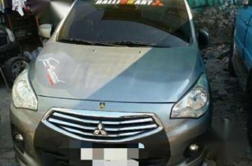 Mitsubishi Mirage g4 grey metallic 2015 for sale 