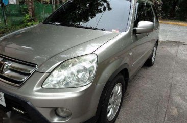 Honda CRV 2005 Model AT Beige For Sale 