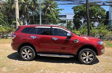 Ford Everest 2016 Titanium Red For Sale 